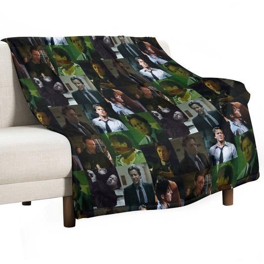 Mark Hoffman (Costas Mandylor) Throw Blanket