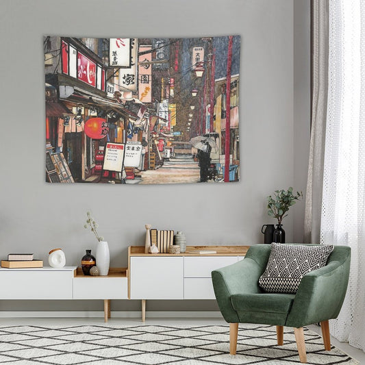 Lights in The Snow Tapestry