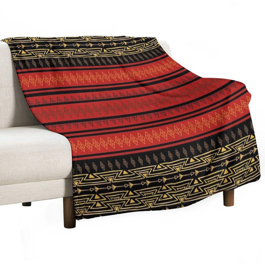 Igorot Pattern Throw Blanket