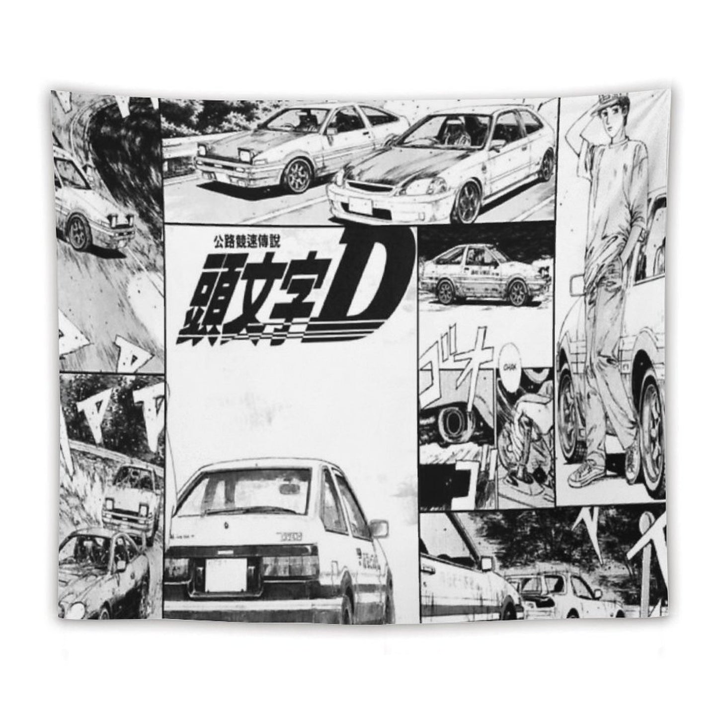 Initial D Tapestry