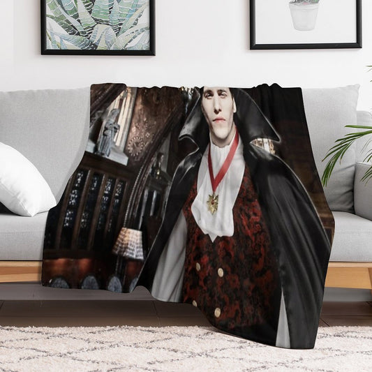 Vampire Jerma Throw Blanket
