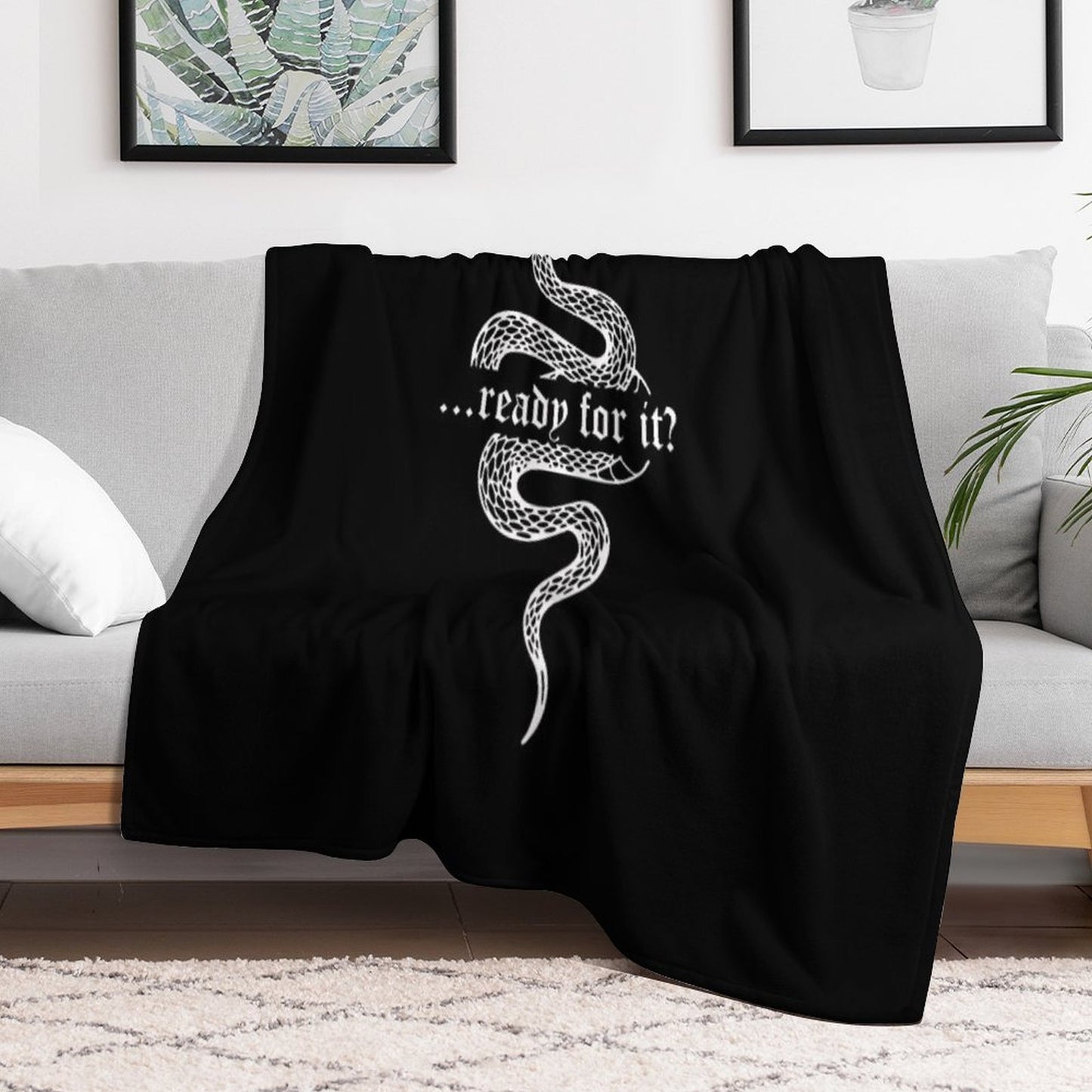 Are You Ready for It Rep Tv Throw Blanket
