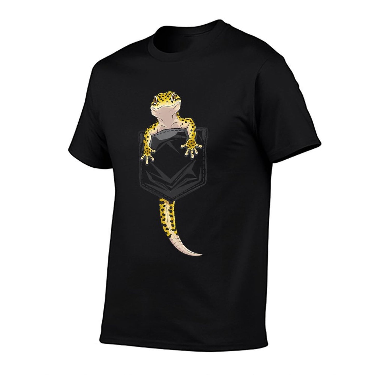Cute Lizard Reptile Leopard Gecko Pocket Gifts Men Women Kid T-Shirt