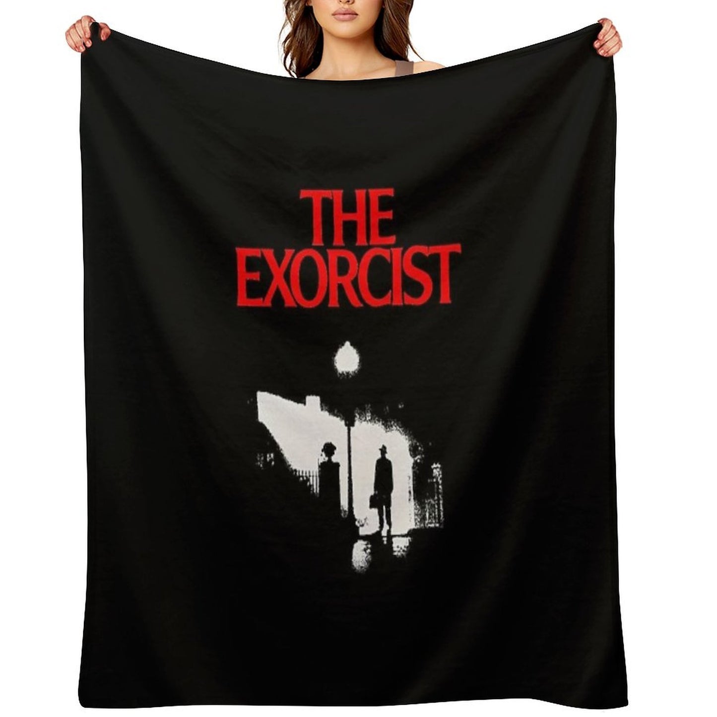 The Exorcist T-Shirt Throw Blanket