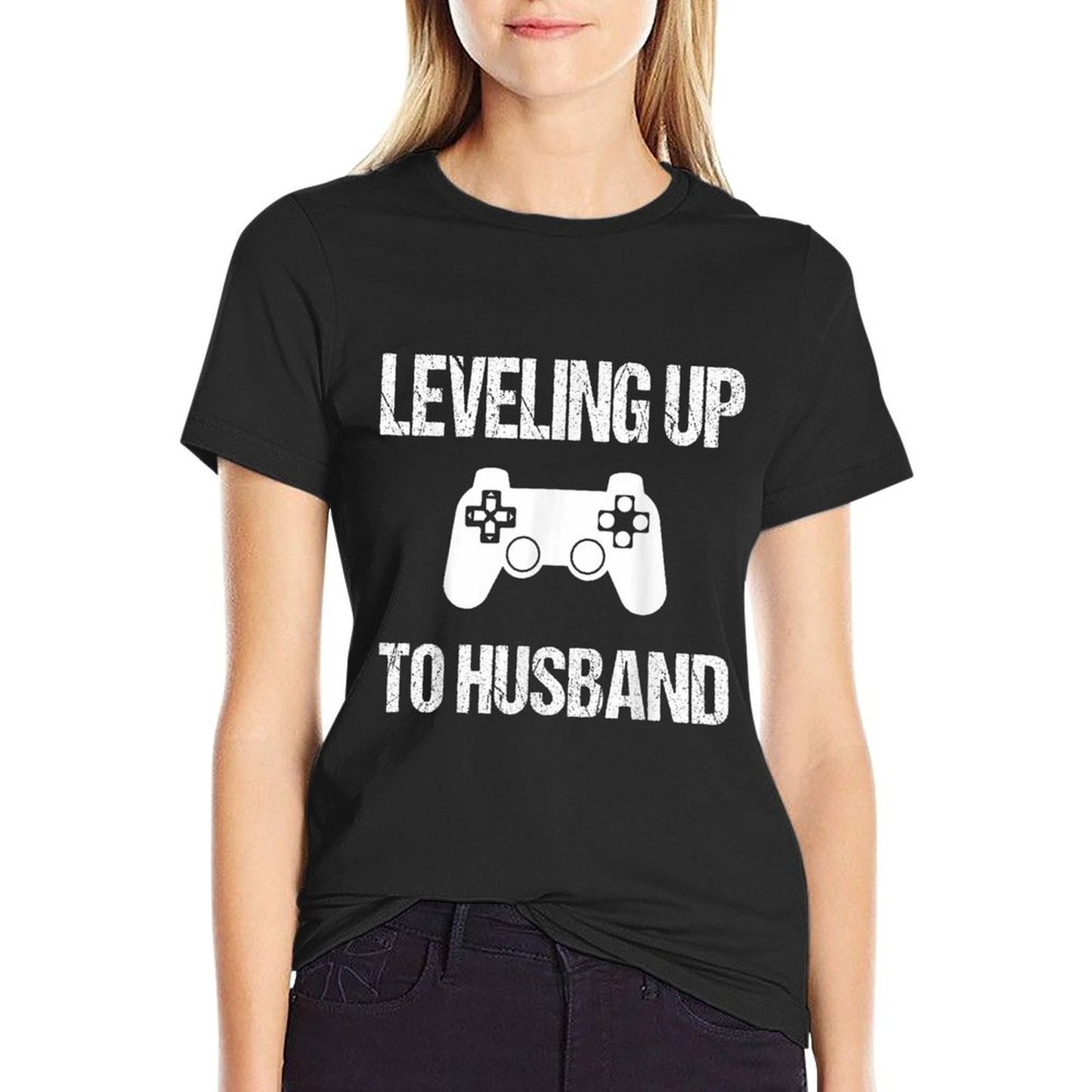 Engagement for Groom Video Game Lovers T-Shirt