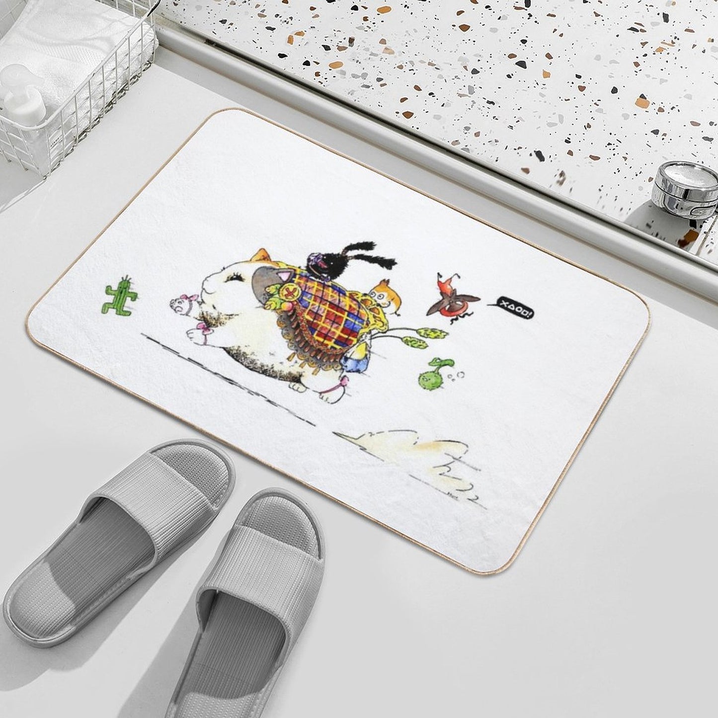To Adventure! Bath Mat