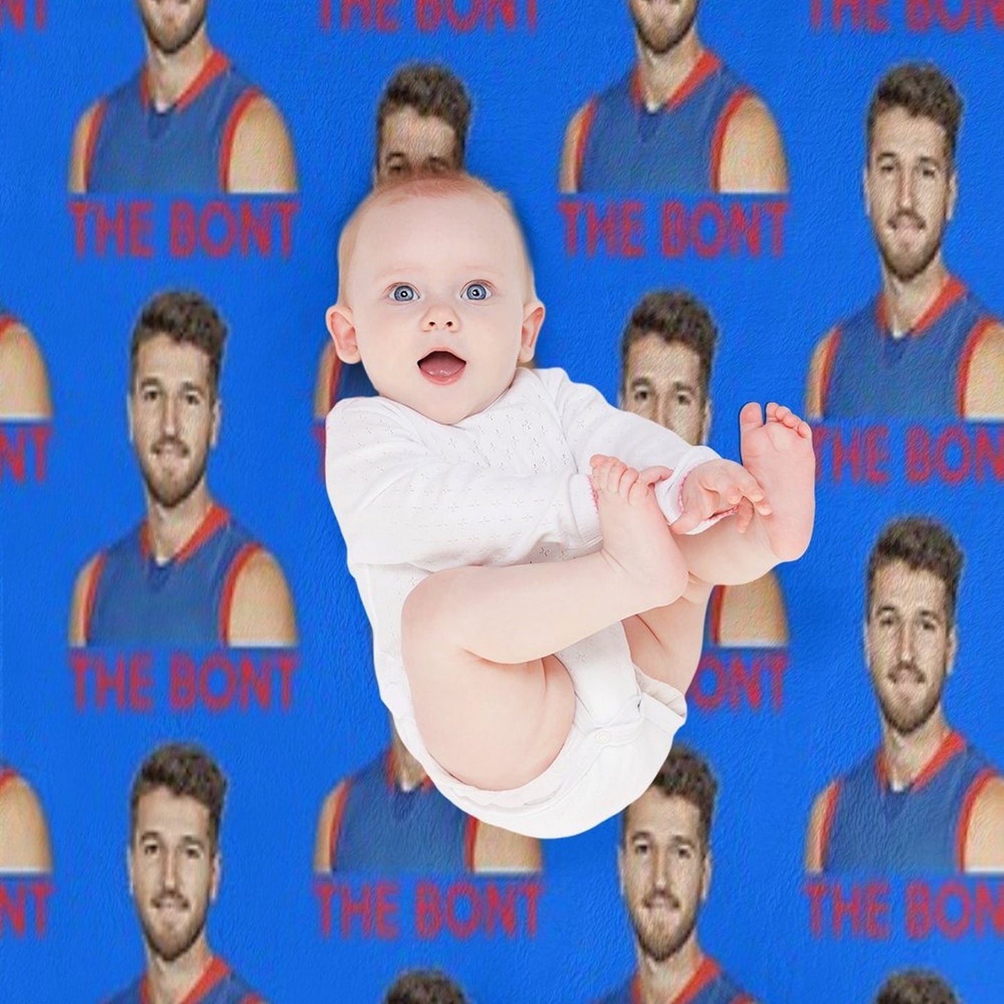 THE BONT Marcus Bontempelli Throw Blanket
