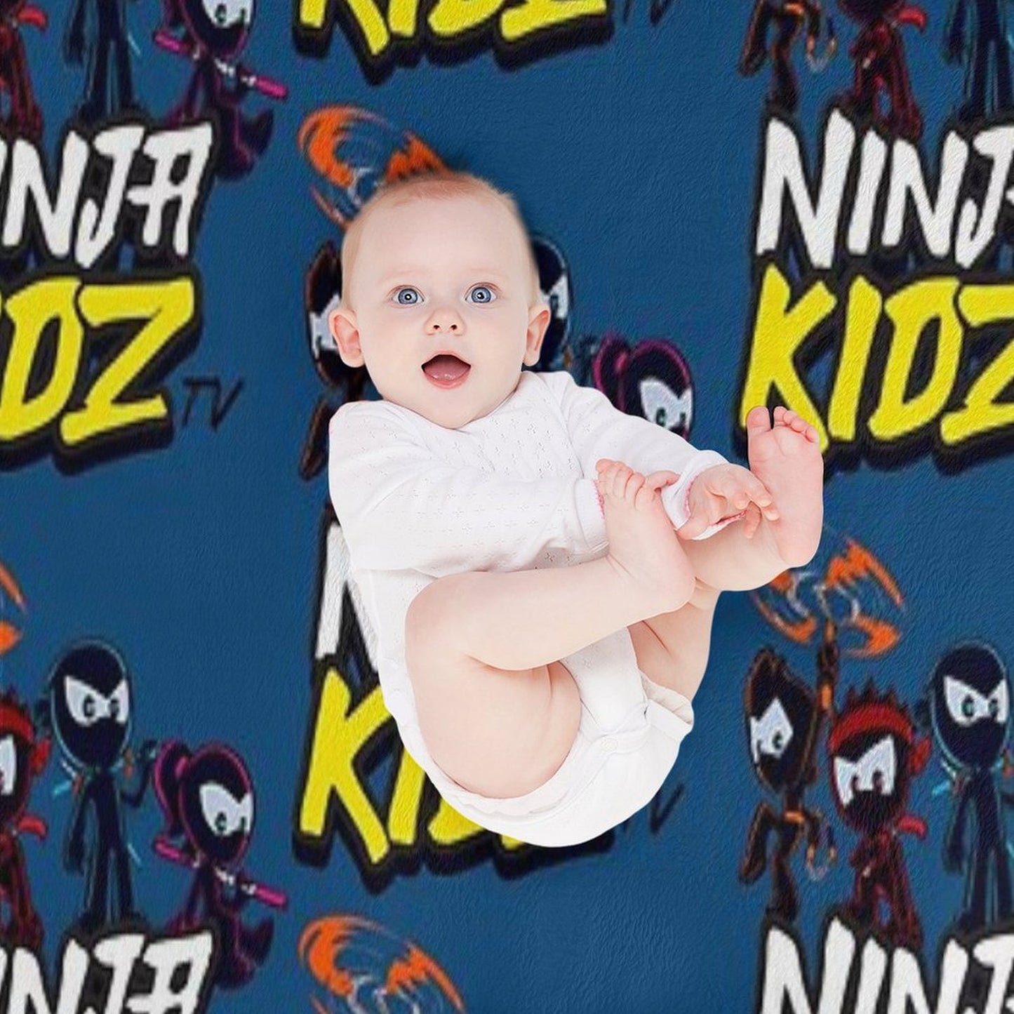 Ninja Kidz Throw Blanket