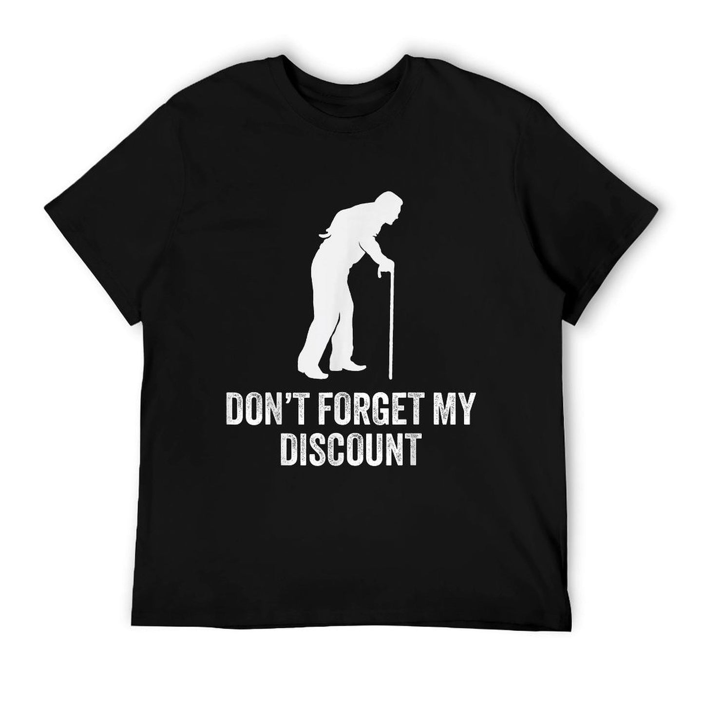 Funny Old Man Gag Old Person Older People Men Dad Birthday T-Shirt