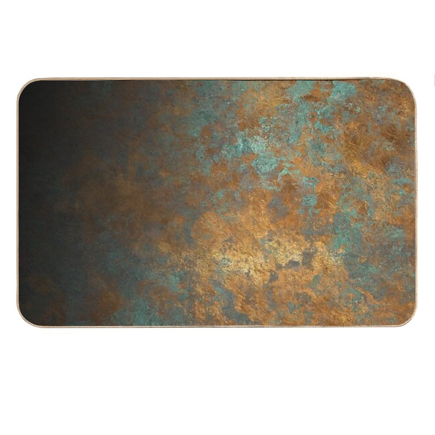 Oxidized Copper Bath Mat
