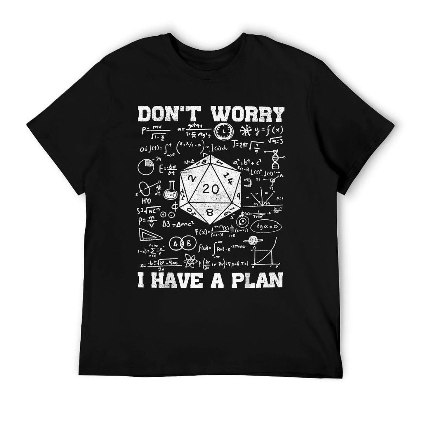 Don't Worry I Have A Plan Funny Dungeon Chaotic Dragon T-Shirt
