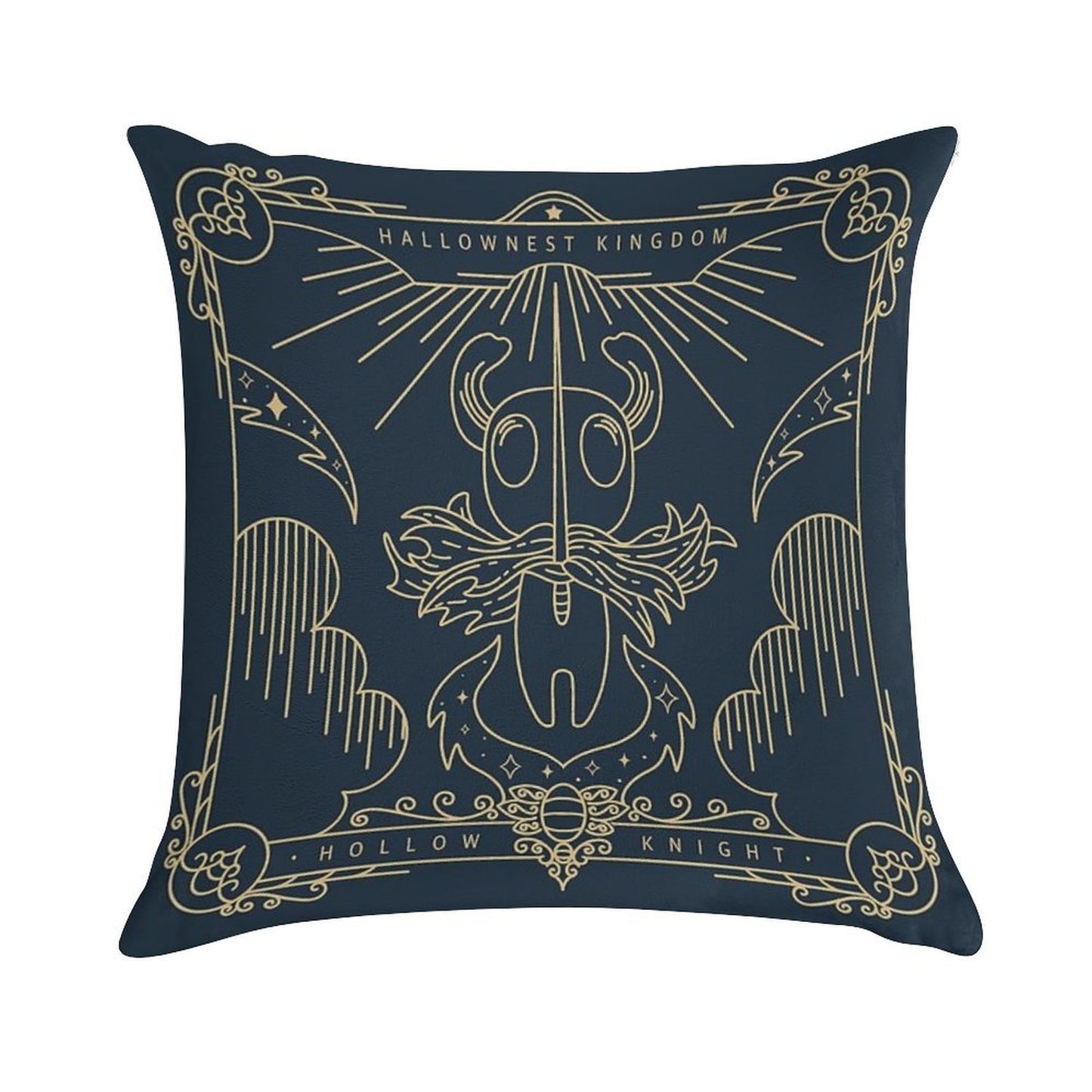 Hollow Knight Soft Hidden Zipper Throw Pillow