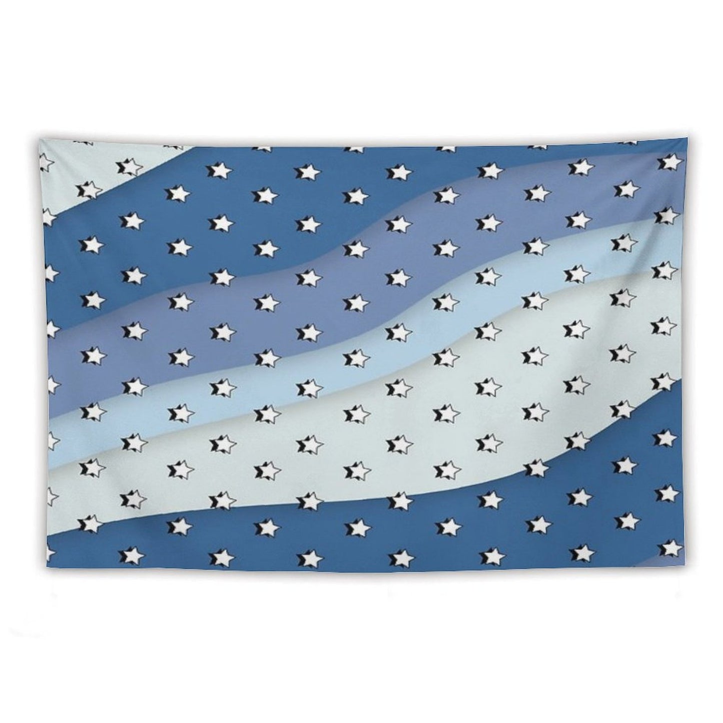 Blue Waves VSCO Stars Tapestry