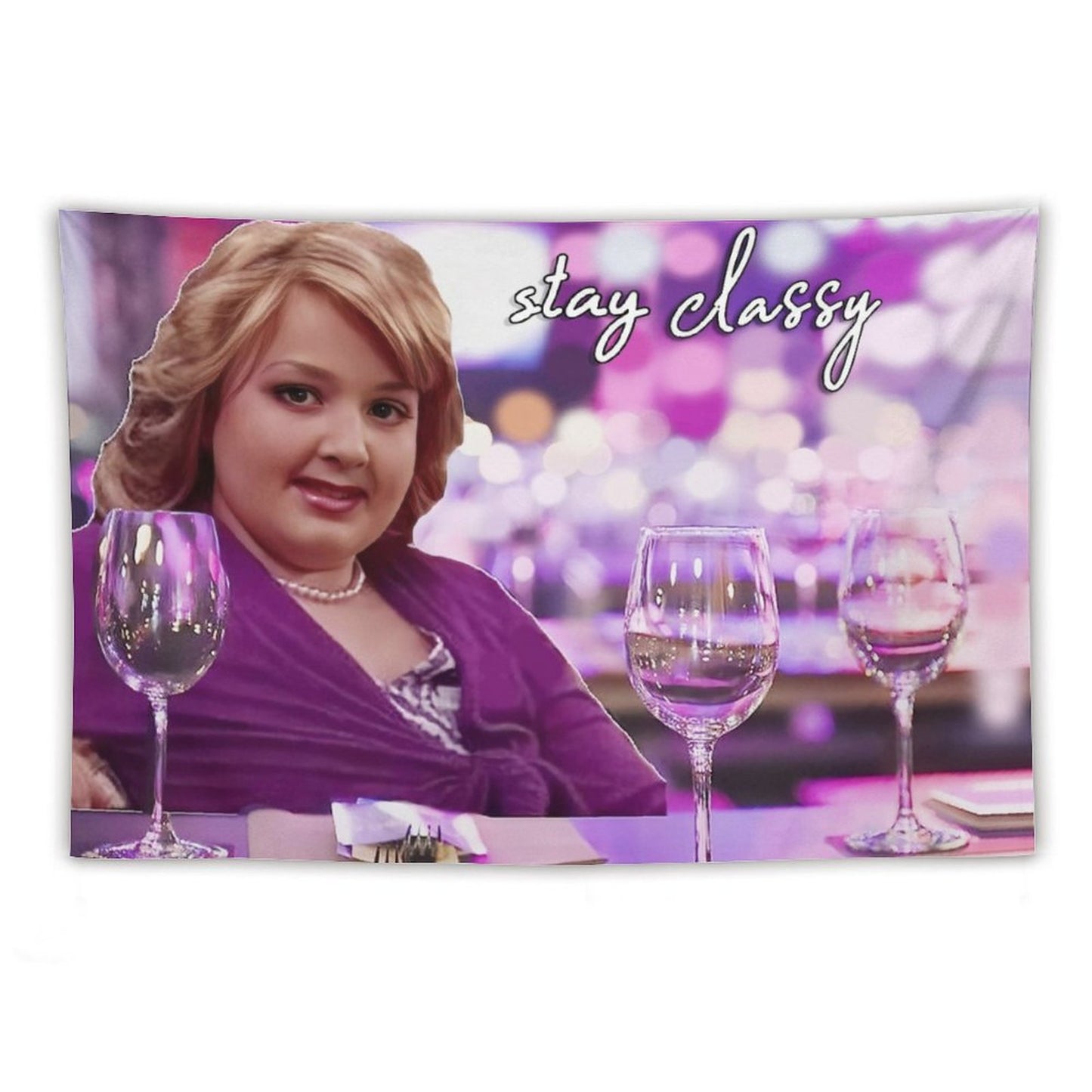 Stay Classy Gibby Tapestry