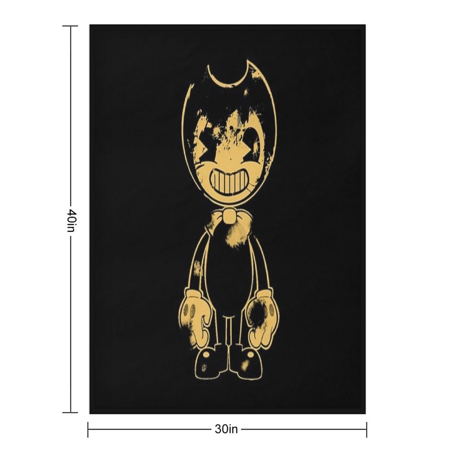 Bendy And The Ink Machine Throw Blanket