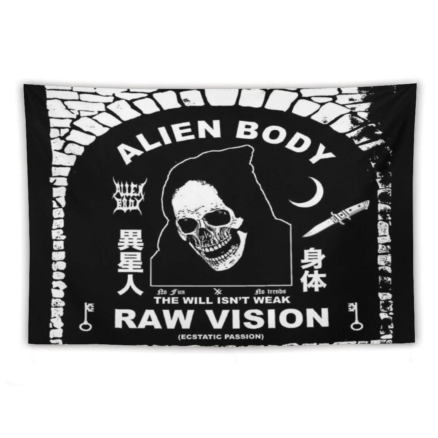 Raw Vision Tapestry