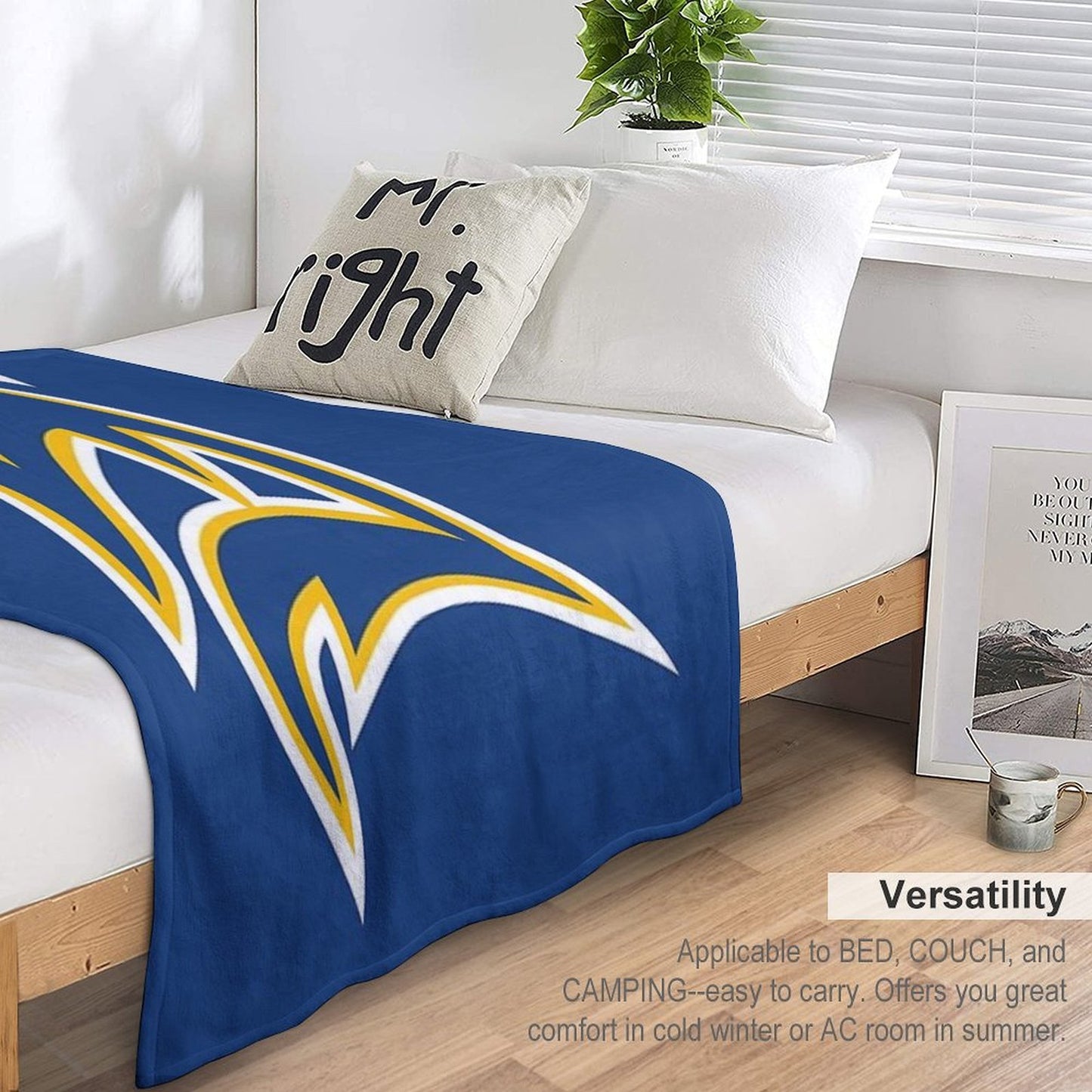 St. Mary's College of Maryland-seahawks Throw Blanket