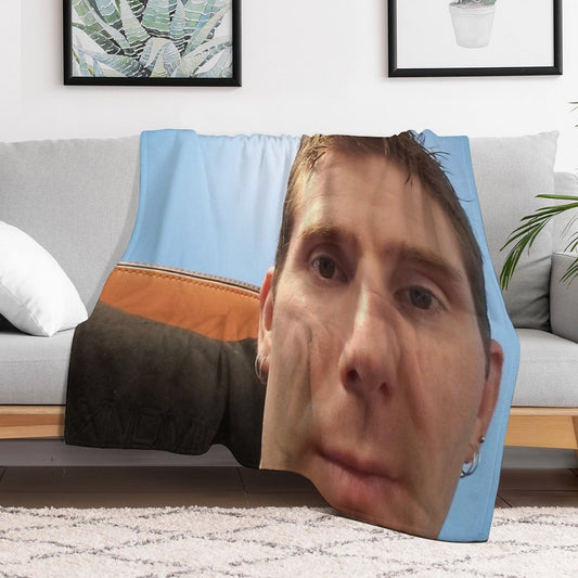 Linus Etch Tips Throw Blanket