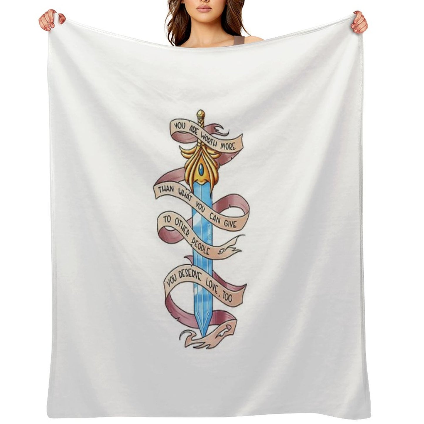 You Deserve Love Too Throw Blanket