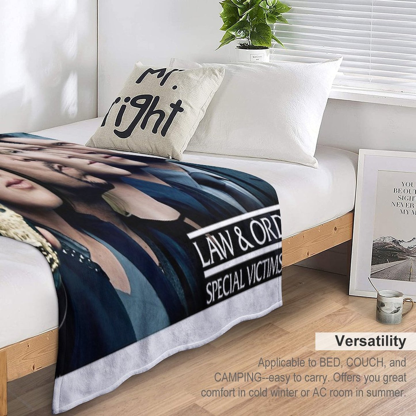 Law & Order SVU Team Throw Blanket