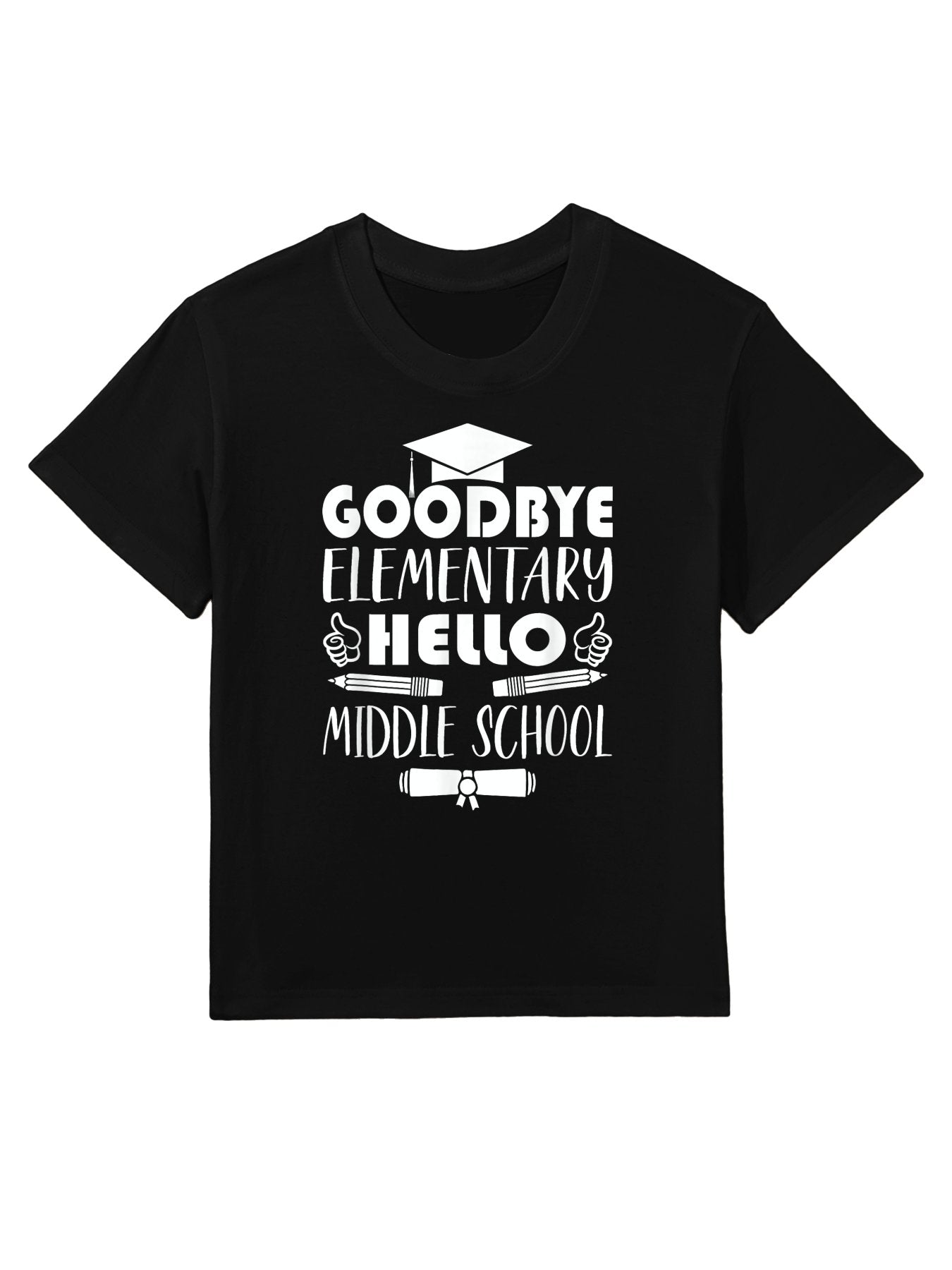Elementary School To Middle School Graduation Gifts For Boys Kids T-Shirt