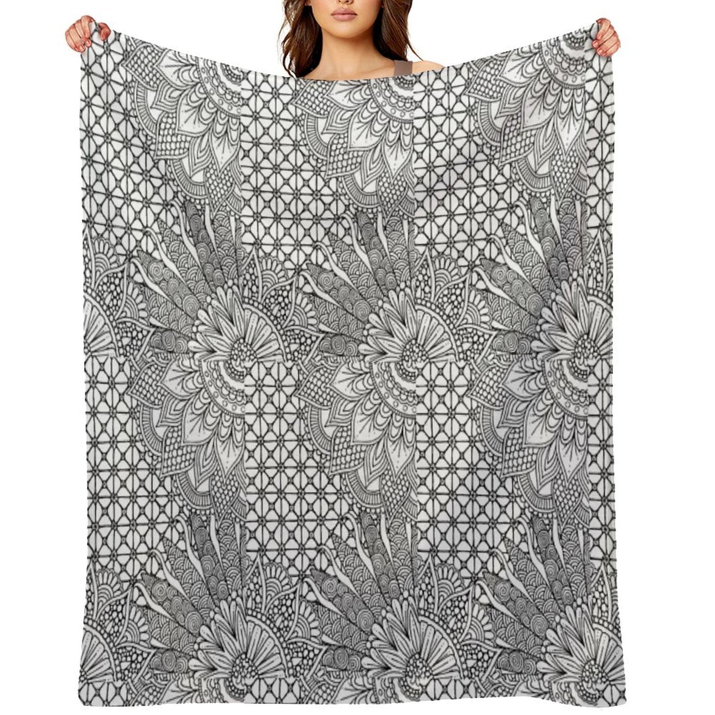 Tangled Trip Throw Blanket