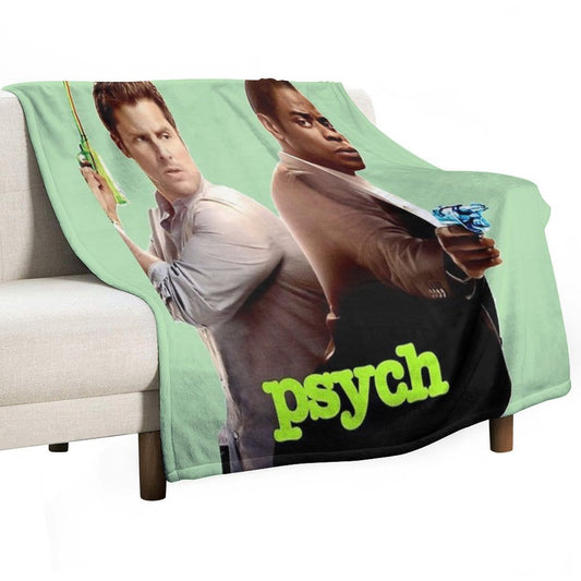 Psych Design Throw Blanket