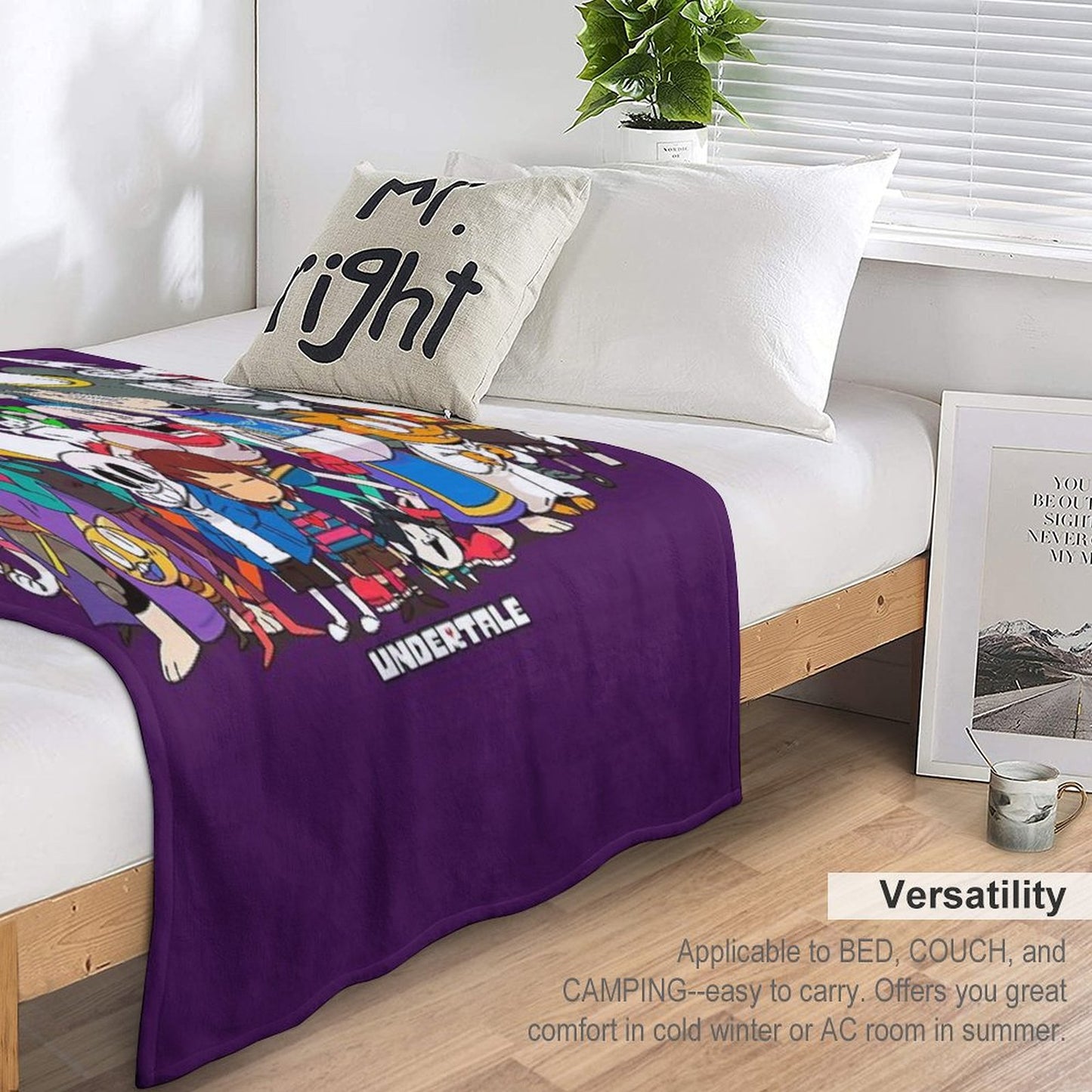 Undertale Adventure Throw Blanket