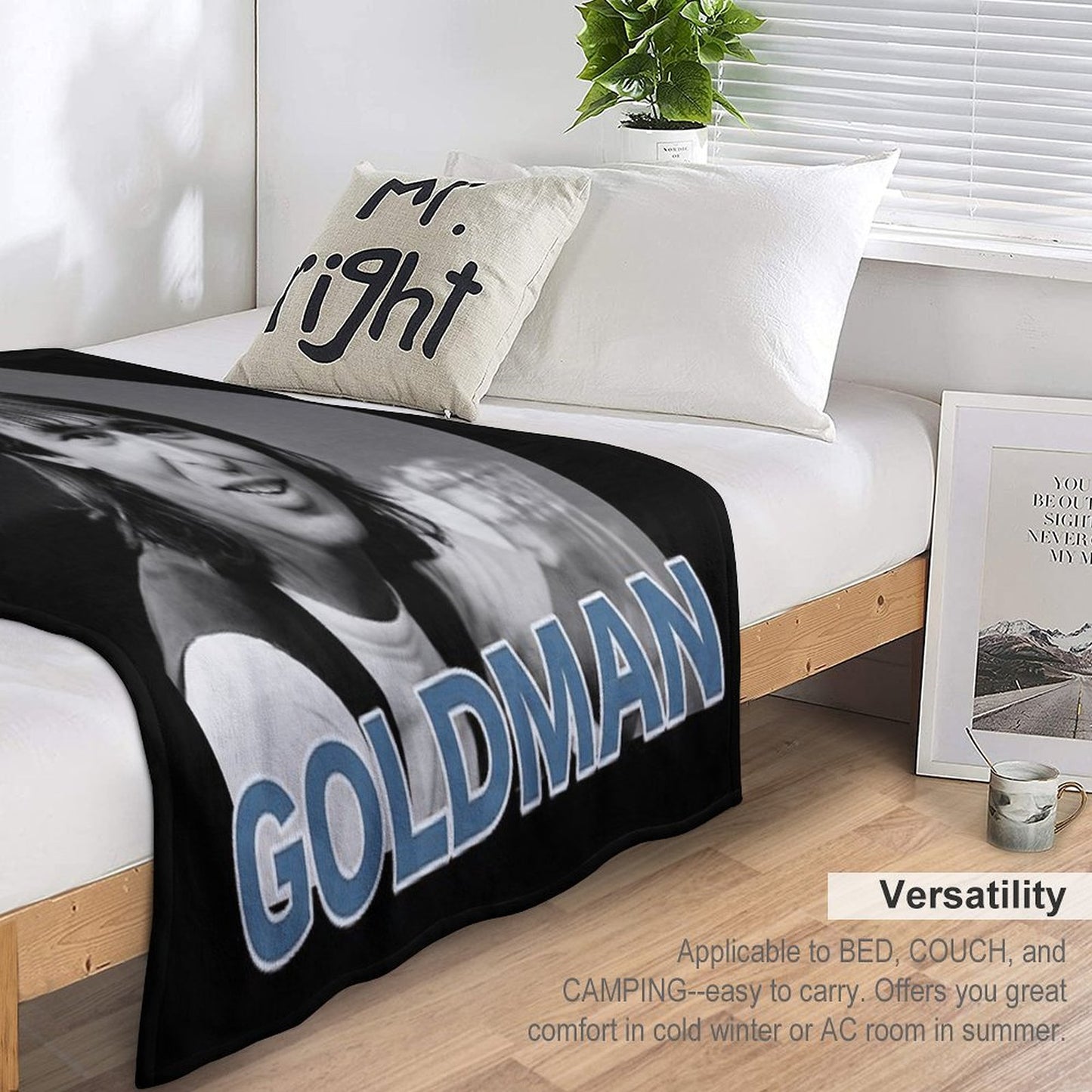 Jean-Jacques Goldman Throw Blanket