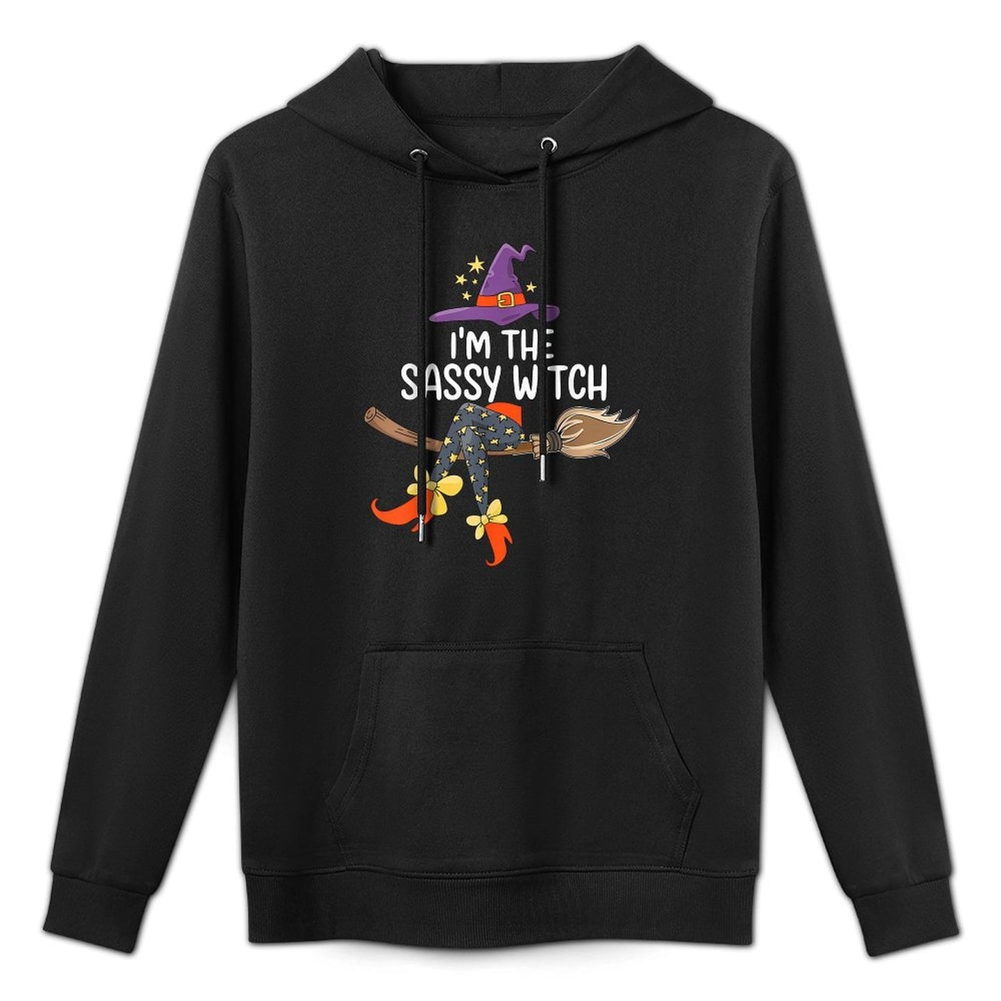 Im The Sassy Witch Halloween Customizable Surface Hoodie