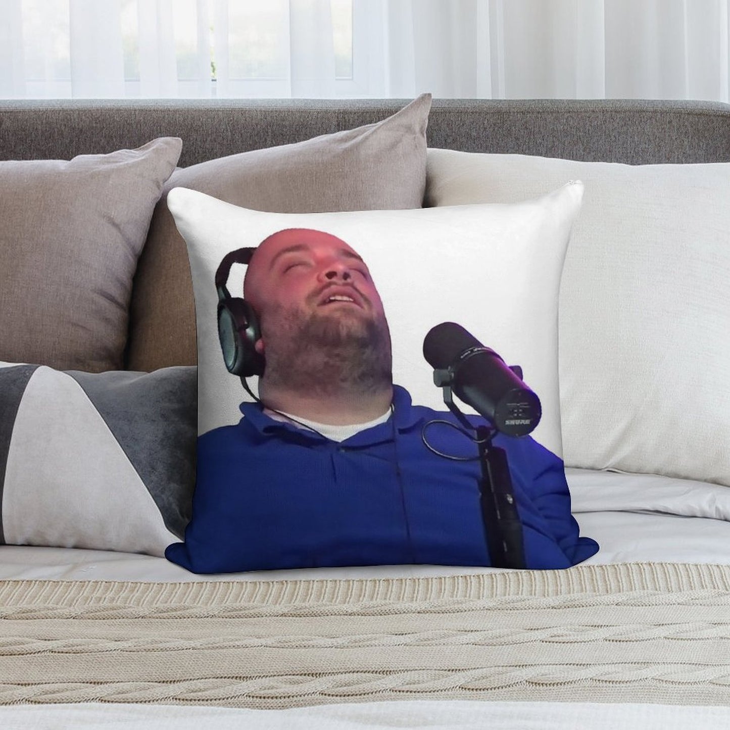 Lee Syatt - Stars of Death Soft Fade-Resistant Throw Pillow