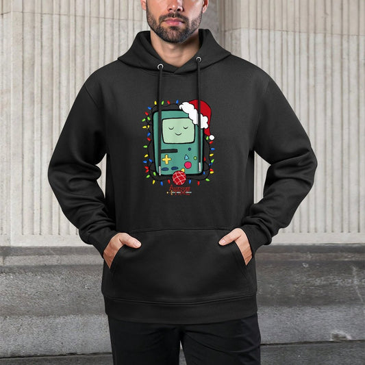 Adventure Time Christmas Light Up BMO Shape Retention Hoodie