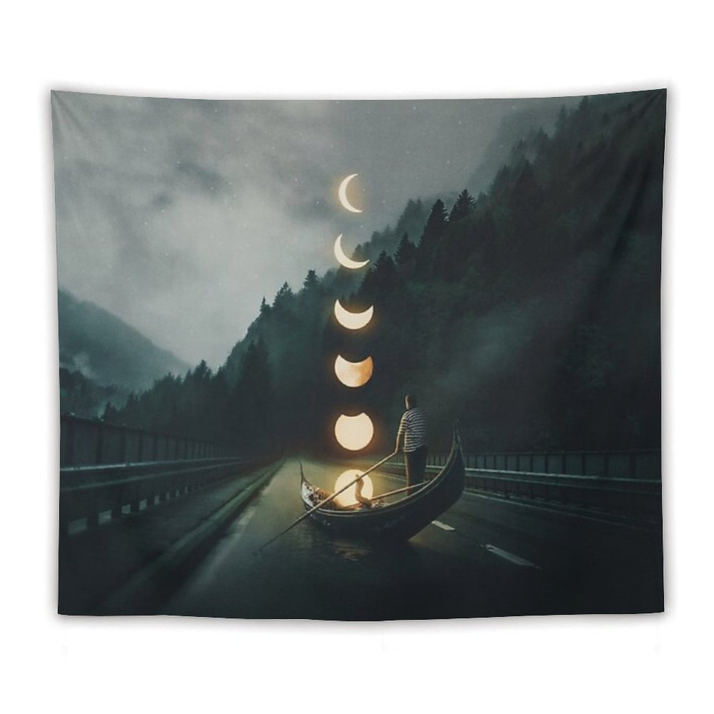 Moon Ride Tapestry