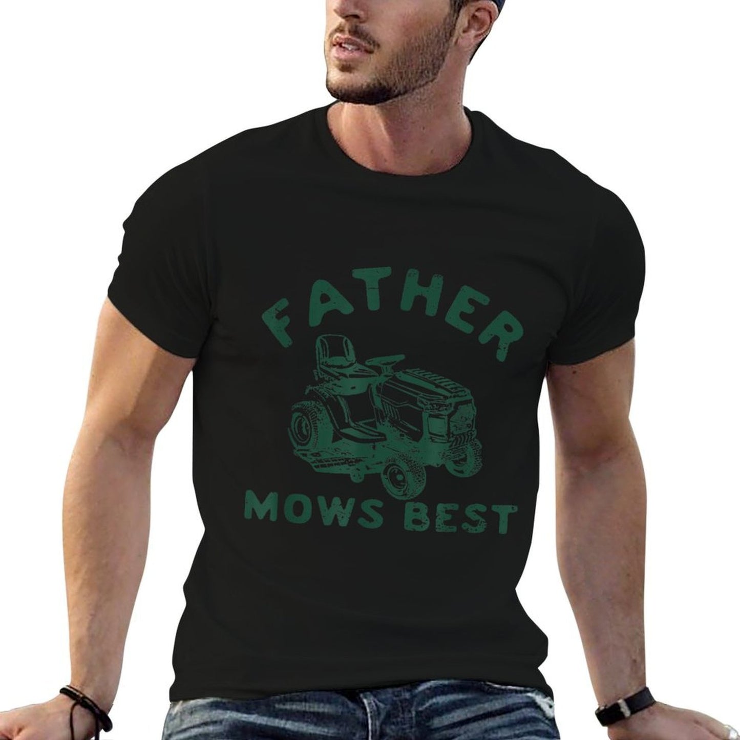 Father Mows Best Affordable Price T-Shirt