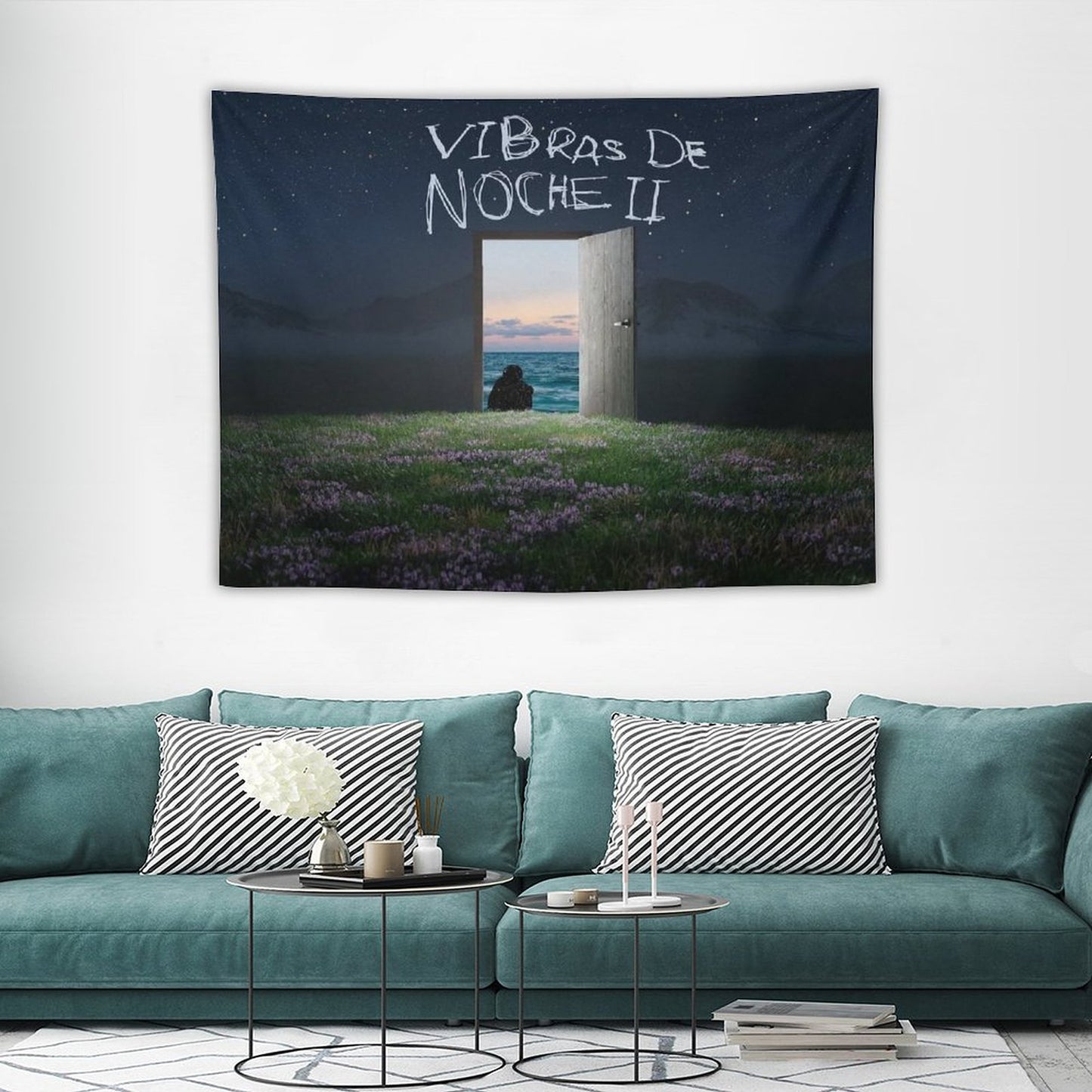 Eslabon Armado - Vibras De Noche II (English Translation) Tapestry