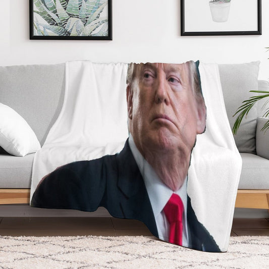 Trump Throw Blanket