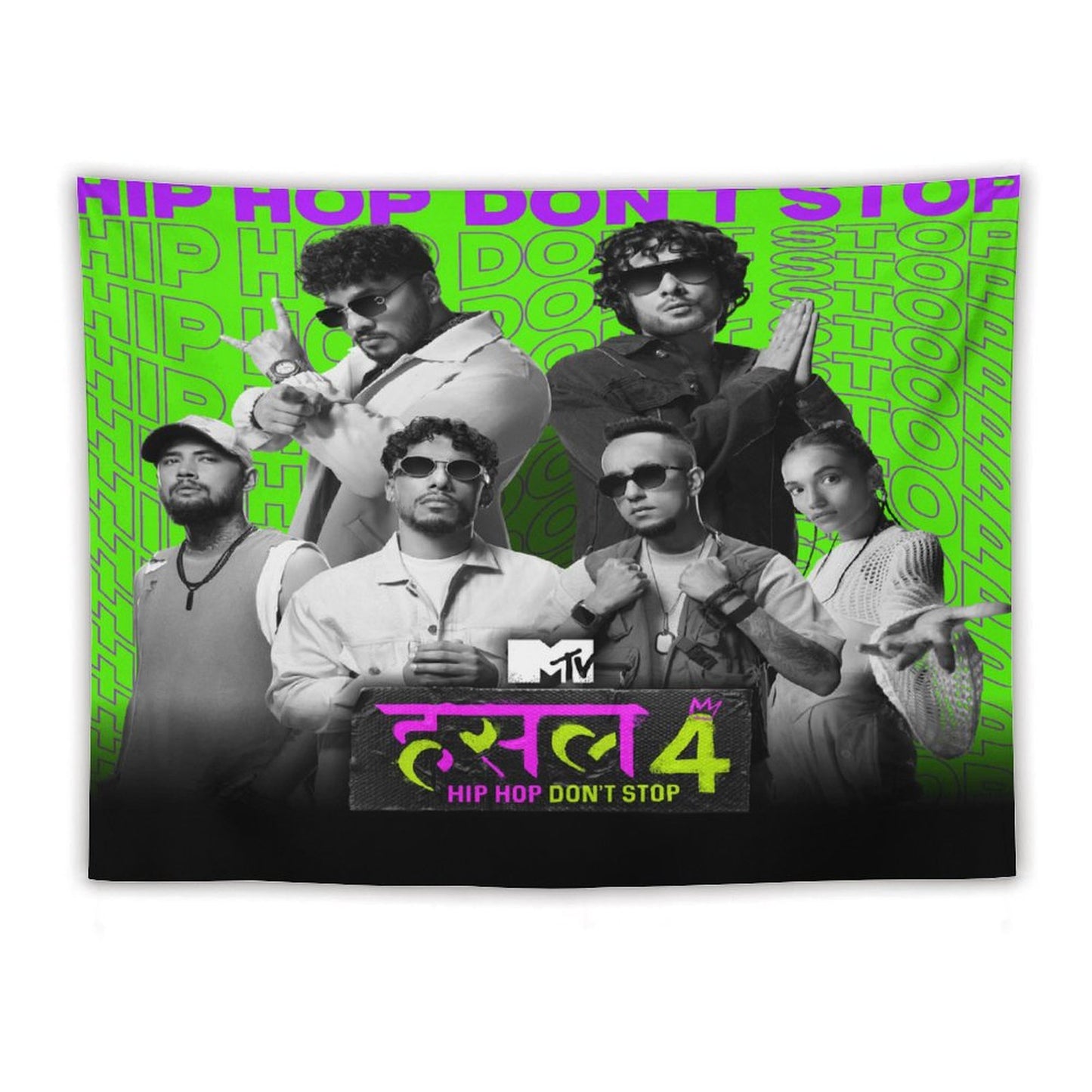 MTV Hustle 4 Tapestry