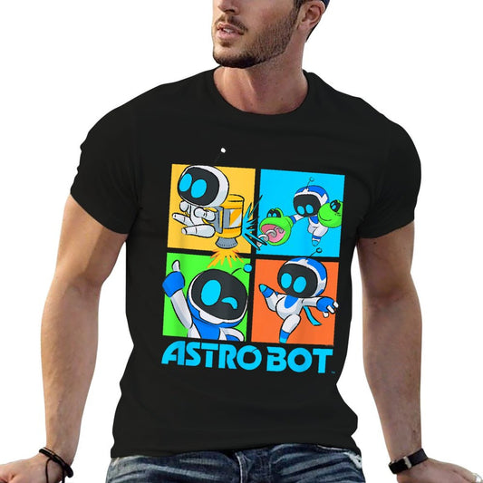 Astro Bot Rescue Mission Fighting Pose Video Game Vintage-inspired T-Shirt