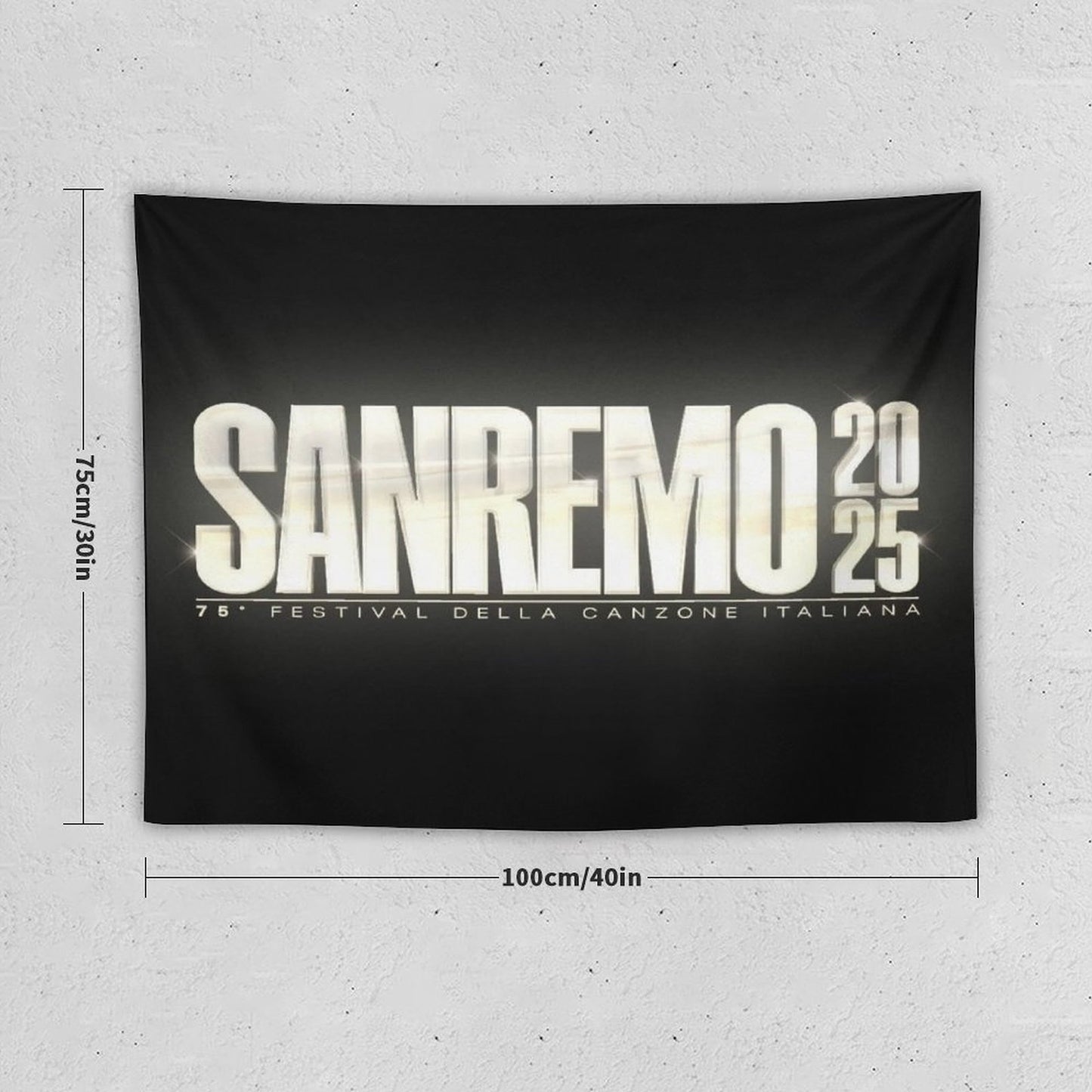 Festival Di Sanremo 2025 Tapestry