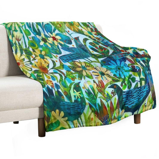 Summer Light, An Este MacLeod Design Throw Blanket