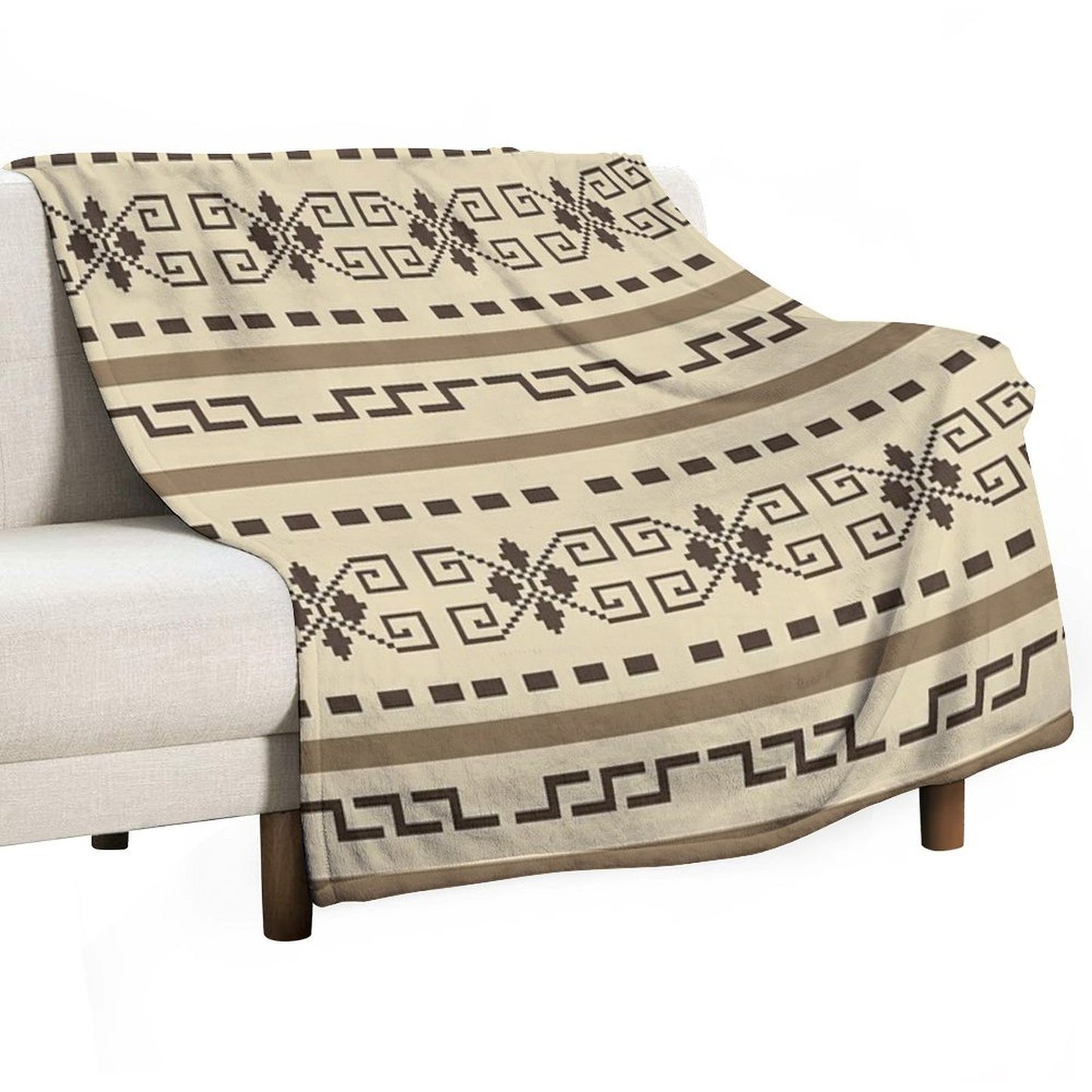 The Dude's Cardigan Pattern - The Big Lebowski Throw Blanket