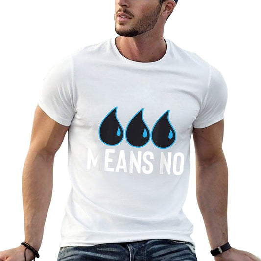 Three Blue Mana Means No- Magic Nope Stretchy T-Shirt