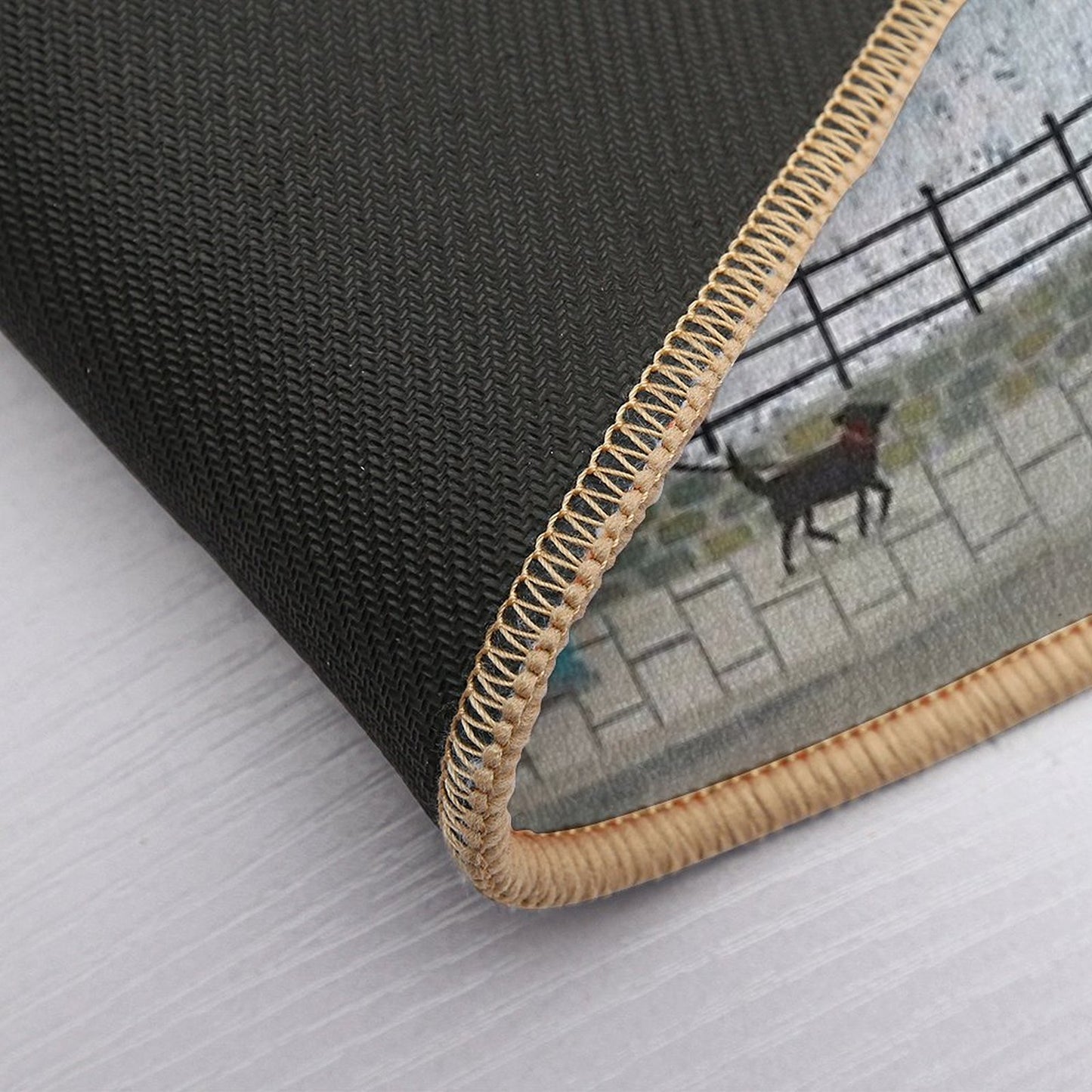 Stormy Harbour Bath Mat