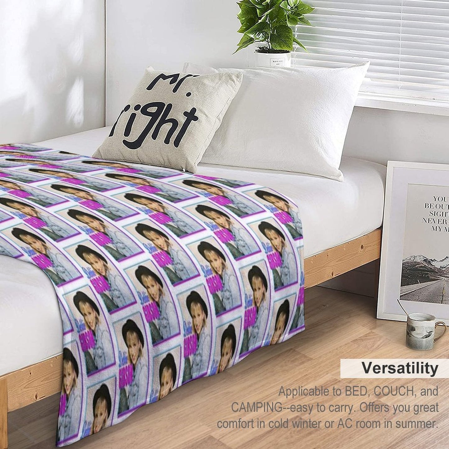 Debbie Gibson Throw Blanket
