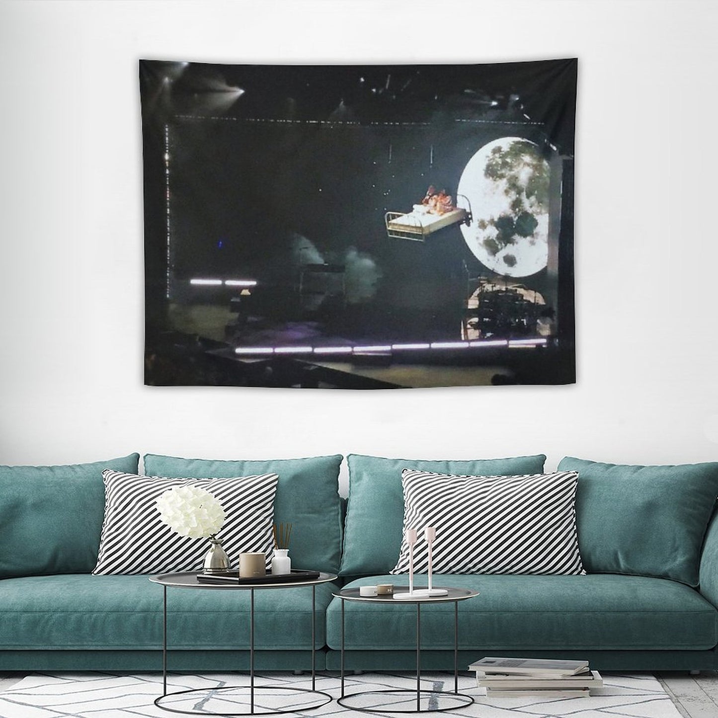 Billie Eilish Live Concert Tapestry