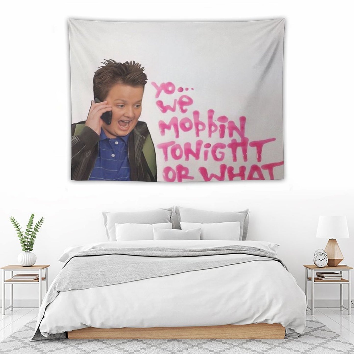 Gibby Mobbin Or What Tapestry