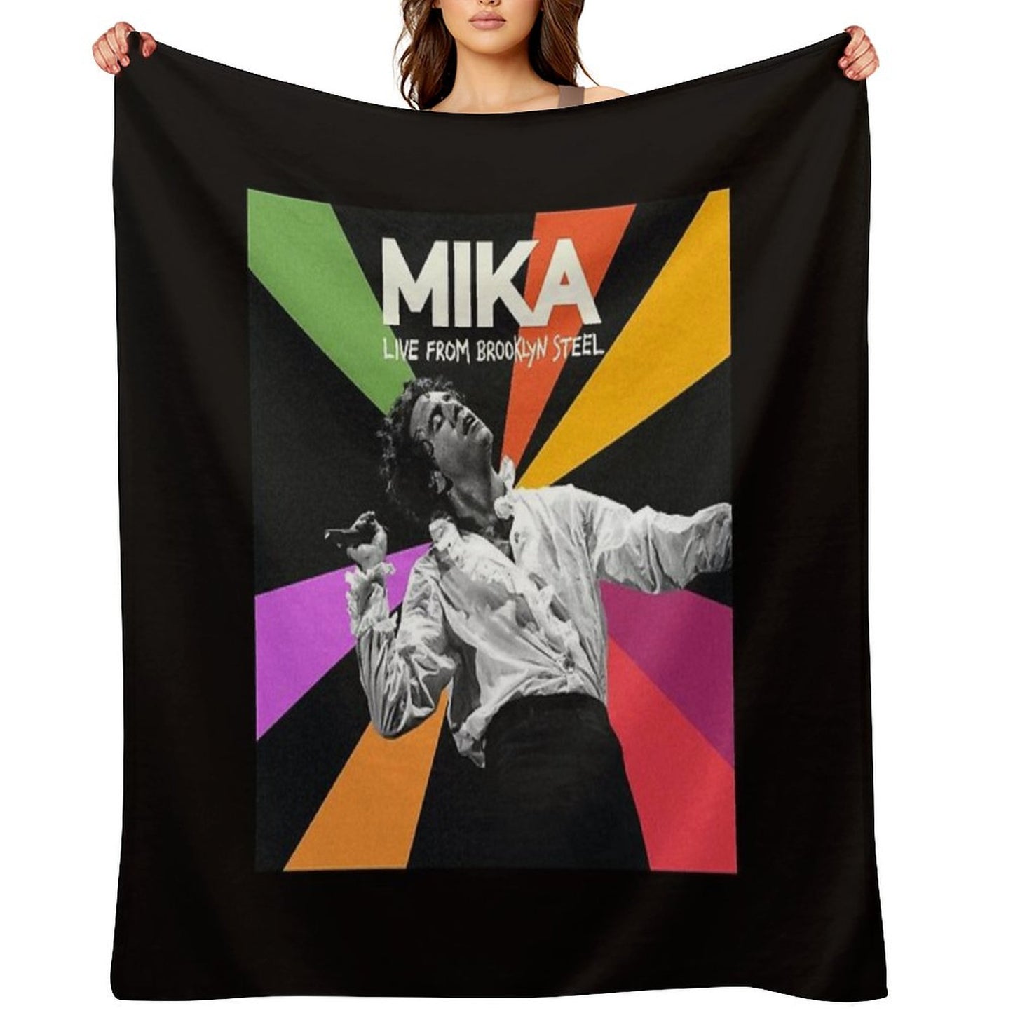 Mika Live from Brooklyn Steel Throw Blanket