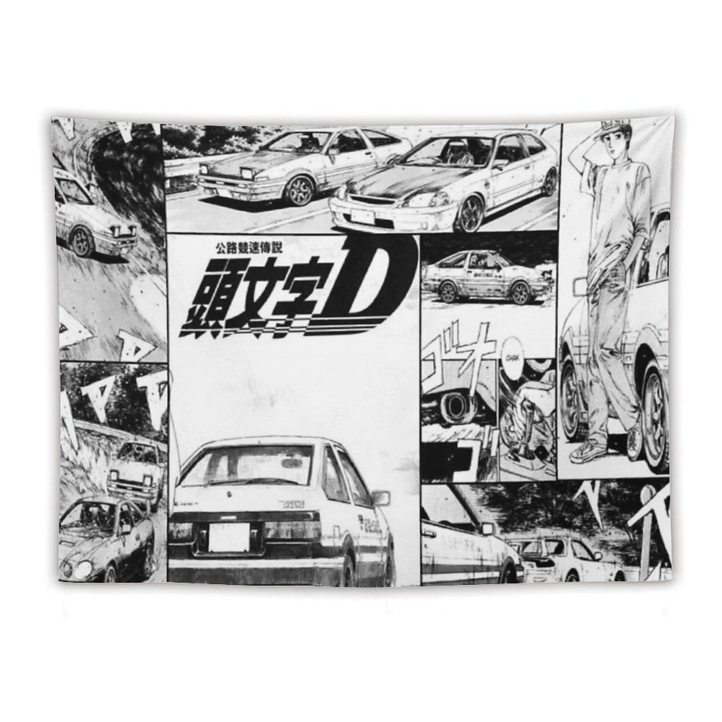 Initial D Tapestry