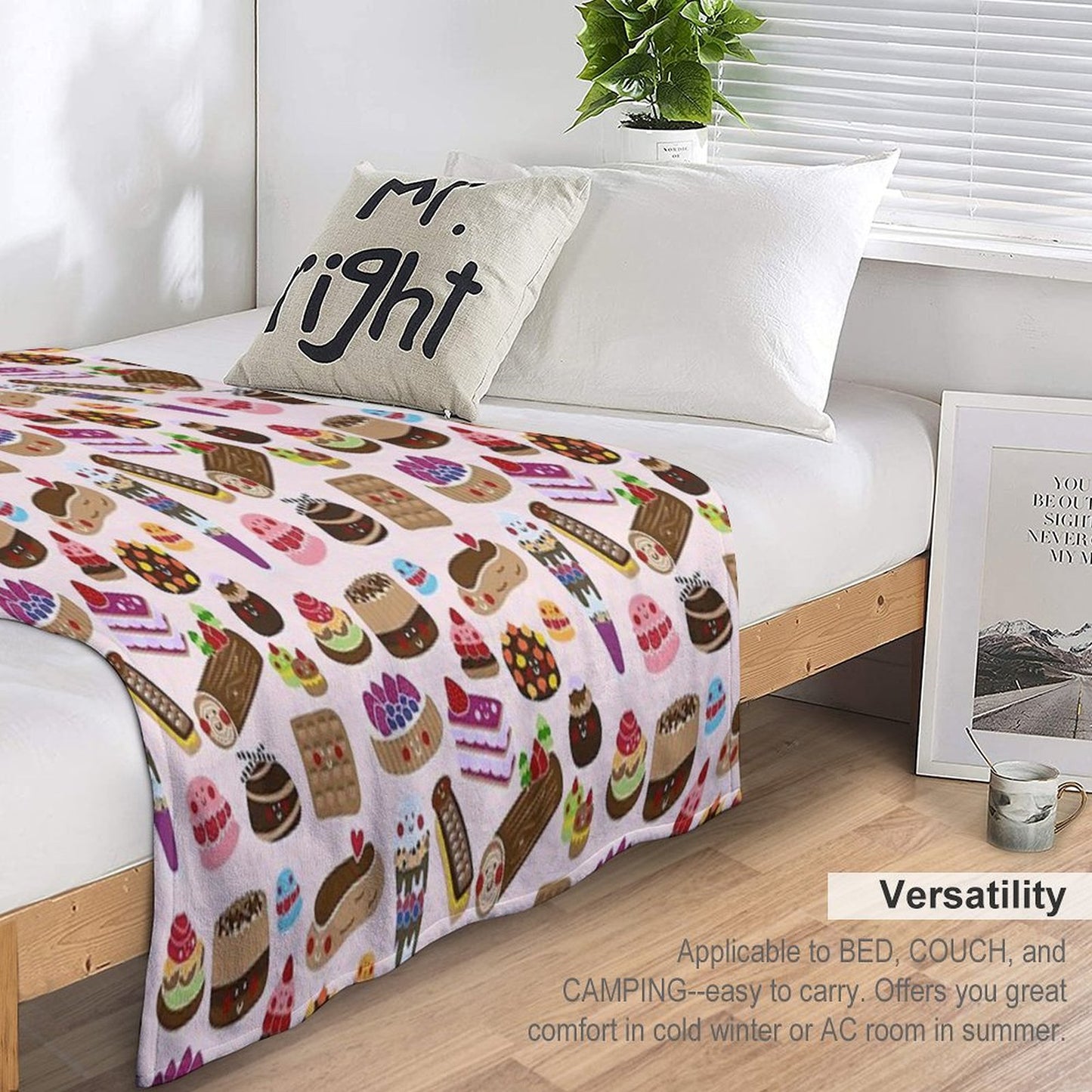 Sweet Tooth Throw Blanket