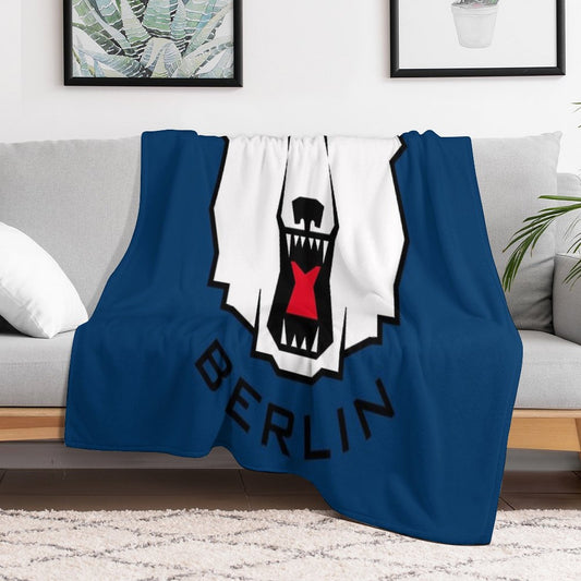 Eisbären Berlin Throw Blanket